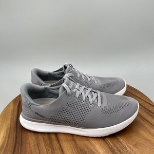 Kizik Lima Shoes Mens Size 10.5 Gray Running Comfort Walking Casual Sneakers Gym